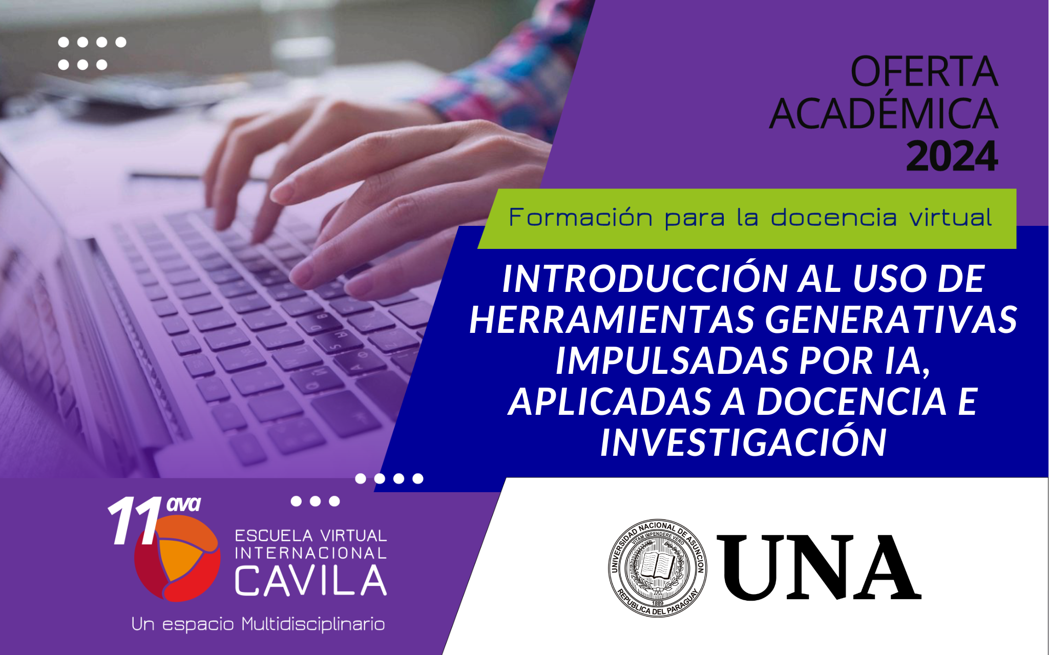 “Introducción al Uso Herramientas Generativas impulsadas por IA, aplicadas a Docencia e Investigación”